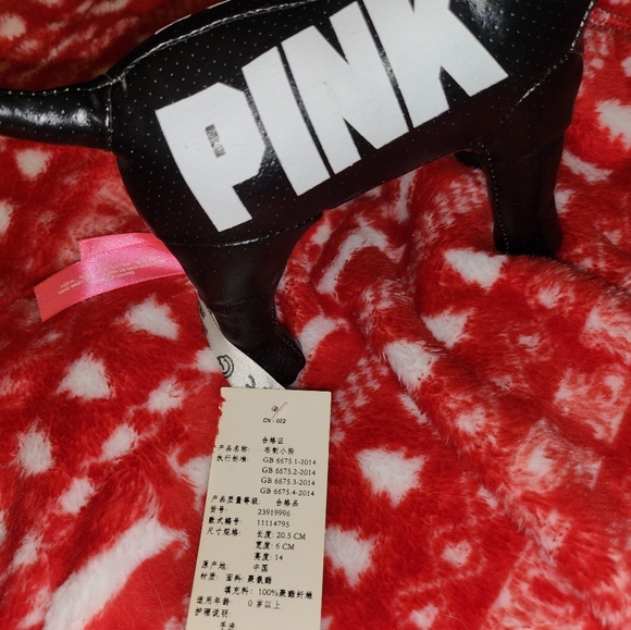 NWT RARE Victorias Secret PINK leather pup - Picture 5 of 7